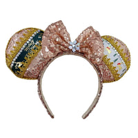 Mickey Mouse Ear Headband Wedding dress Bow Wave point Minnie Headband