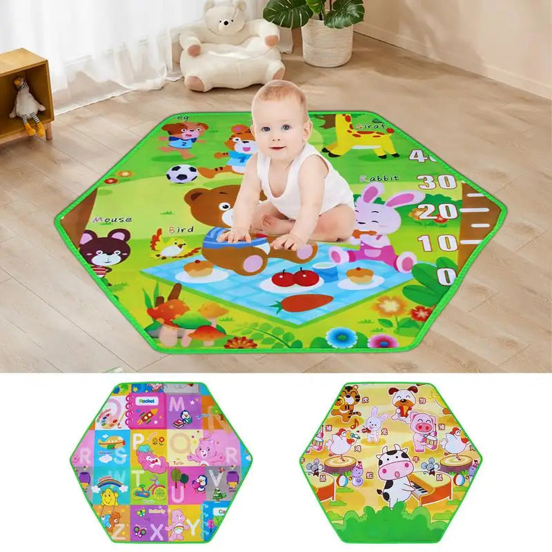 Newborn Crawling Mats Soft Anti-Slip Kids Play Mats Waterproof