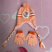 Disney Princesses Hat And Glove Set