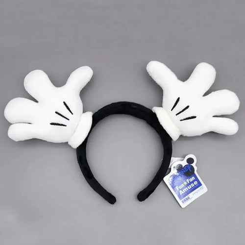 New Disney Silver 100th Anniversary Mickey Mouse Ear Headband Minnie