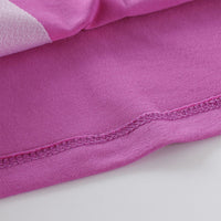 Cotton Long Sleeve Straight Unicorn Dress