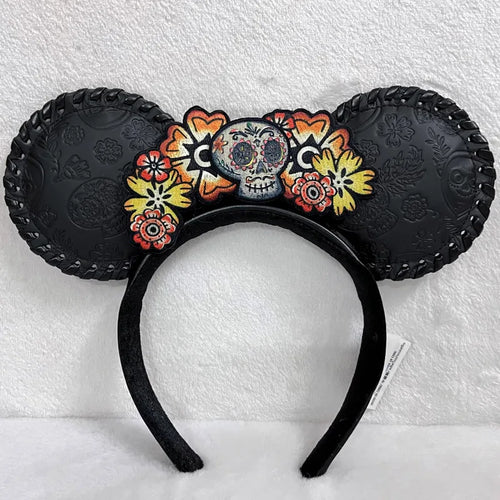 New Disney Silver 100th Anniversary Mickey Mouse Ear Headband Minnie