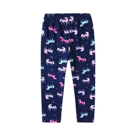 Unicorn Navy Cotton Leggings