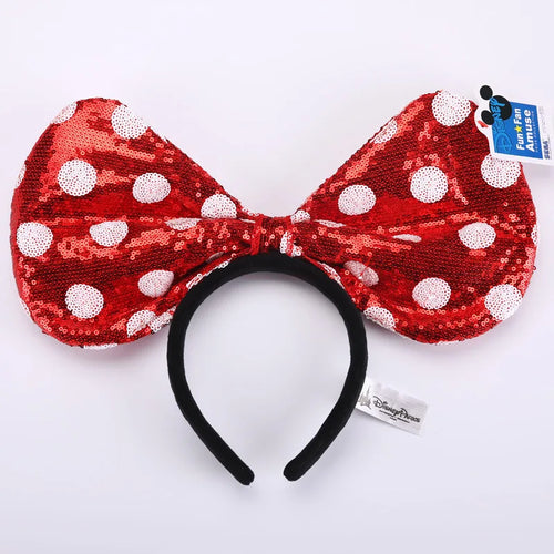 Disney Mickey Ears Ariel Princess Disneyland Beauty Fashion Bowknot