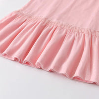 Adorable Holiday/Celebrating Cotton Dress With Elegant Bow