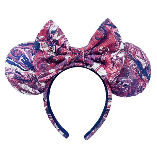 Mickey Mouse Ear Headband Wedding dress Bow Wave point Minnie Headband