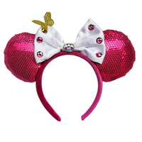 Mickey Mouse Ear Headband Wedding dress Bow Wave point Minnie Headband