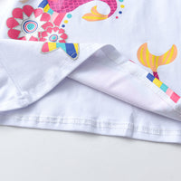 Mermaid Cotton Long Sleeve Shirt