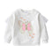Sequined Butterfly Cotton Sweatshirt