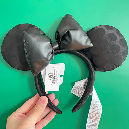 New Disney Silver 100th Anniversary Mickey Mouse Ear Headband Minnie