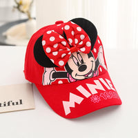 2-6 Years Girls Hat Fashion Minnie Mouse Girls Caps Adorable