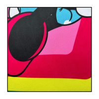 Adorable Colorful Heart Minnie Mouse Dress Short Sleeve