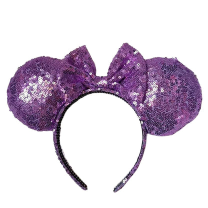 Mickey Mouse Ear Headband Wedding dress Bow Wave point Minnie Headband