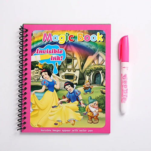 Disney Kids Puzzle Graffiti Painting Book Cartoon Anime Frozen