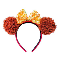 Mickey Mouse Ear Headband Wedding dress Bow Wave point Minnie Headband