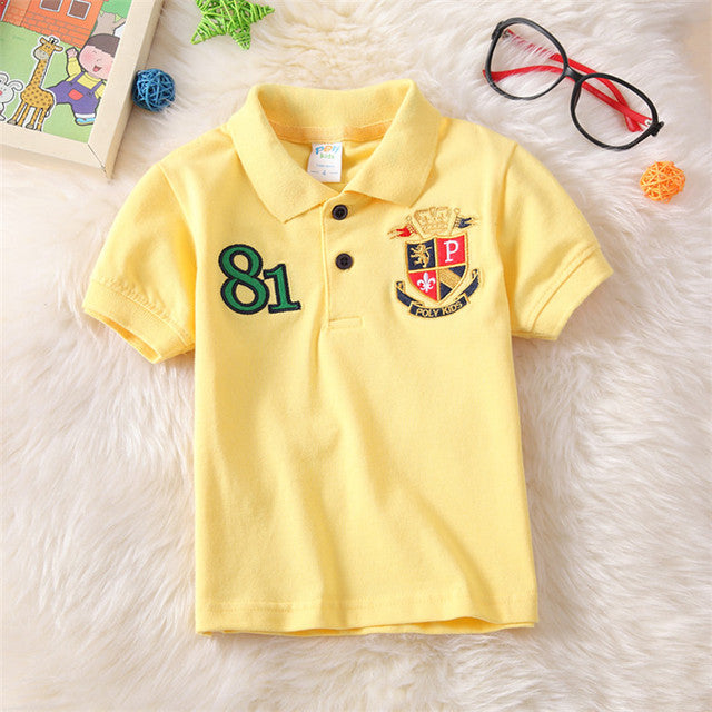 Summer Teen Polo Shirts for Boys