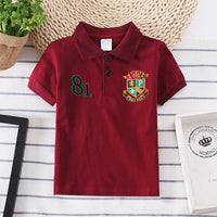 Summer Teen Polo Shirts for Baby Boys