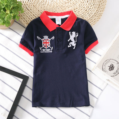 Summer Teen Polo Shirts for Baby Boys