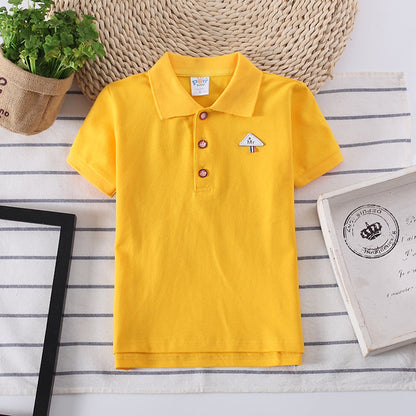 Summer Teen Polo Shirts for Baby Boys