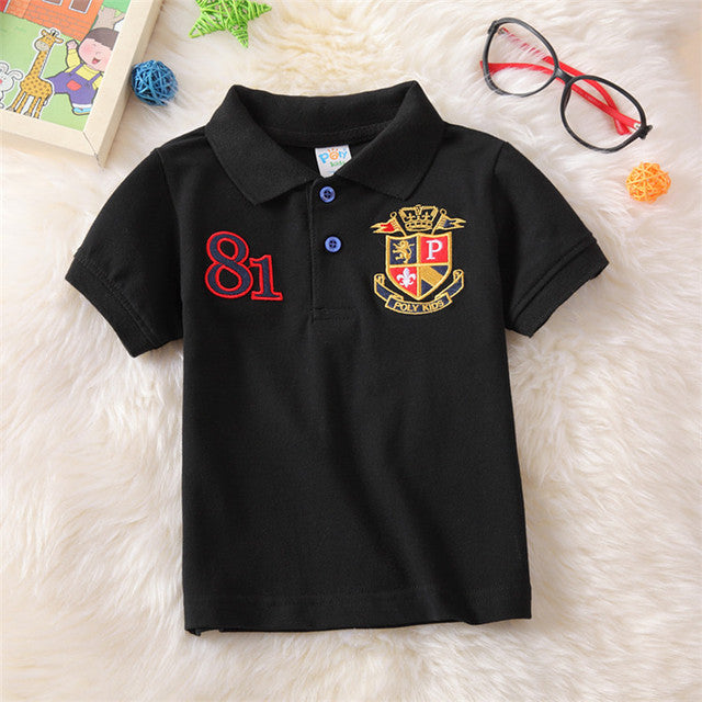 Summer Teen Polo Shirts for Baby Boys