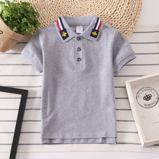 Summer Teen Polo Shirts for Baby Boys