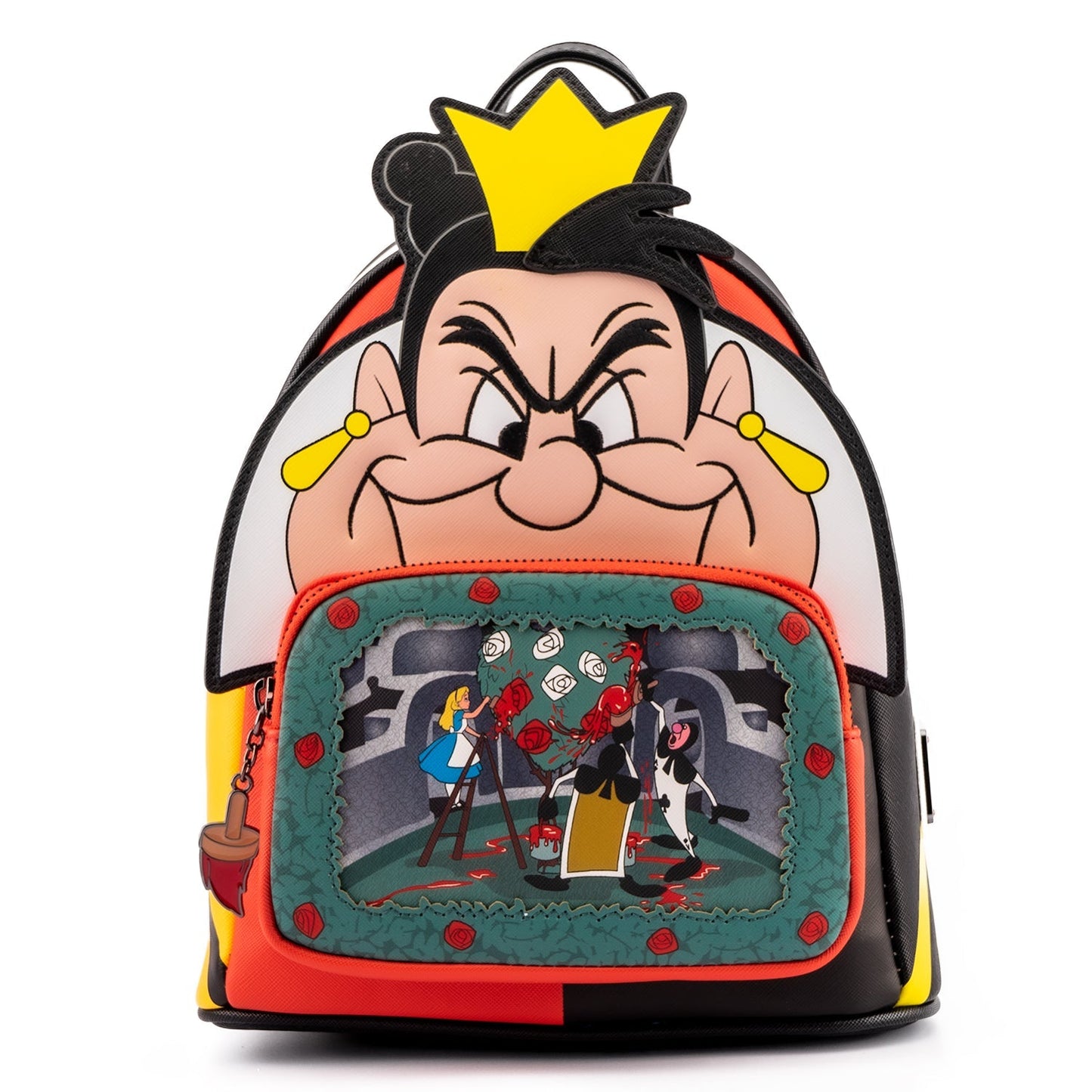 Loungefly - Disney Villains Scene Series Queen of Hearts Mini Backpack