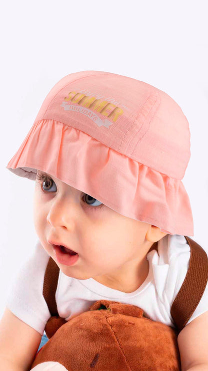 Enjoy The Summer Holidays -Baby Maxi Hat 1-3 Years