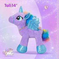 Girls Favorite Led Light Up Plush Unicorn