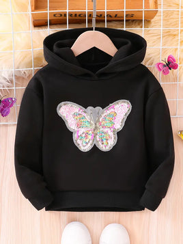 Sequin Butterfly Hoodie