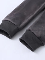 Boys Stylish Sports Long Sleeve Hoodie Pants Set Soft Velvet