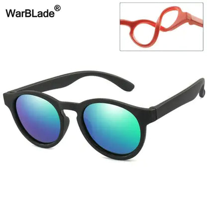 Kids Polarized Round Sunglasses