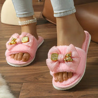 Bear Bow Slippers