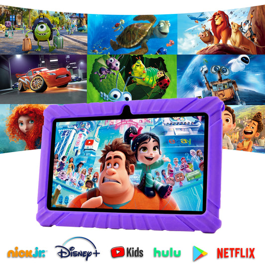 Contixo 7” V8-2 32GB Kids Tablet Featuring 50 Disney eBooks Ages 3-10