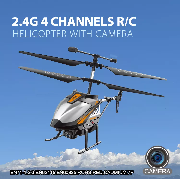 2.4G 4CH Sky Max RC Flying Helicopter with Camera and Lights