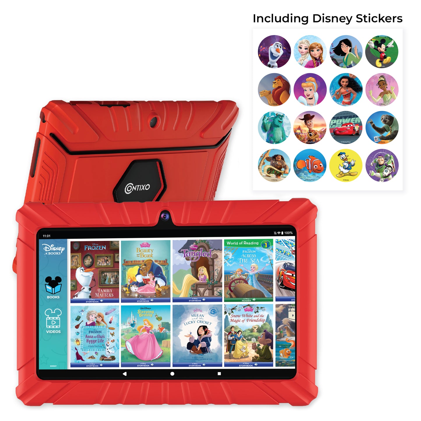 Contixo V8-2 7" Kids 32GB Tablet Featuring 50 Disney eBooks