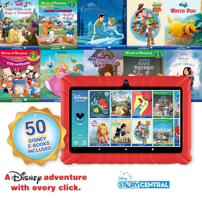 Contixo V8-2 7" Kids 32GB Tablet Featuring 50 Disney eBooks