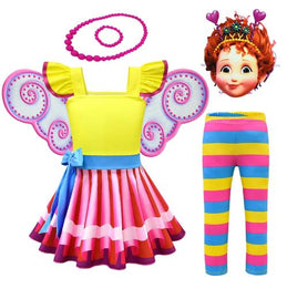 cosplay costume fancy nancy pretty nancy children&#39;s halloween performance costume