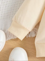 Bowknot Bunny Cartoon Print Long Sleeve Sweatshirt