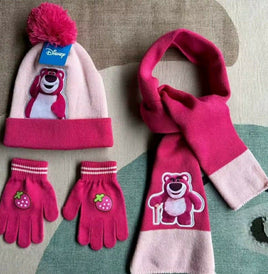 masha hat scar and gloves set