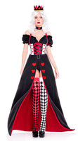 Red Peach Heart Queen Uniform Halloween Costume