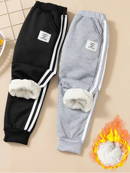 Thick Fleece Warm Winter Pants