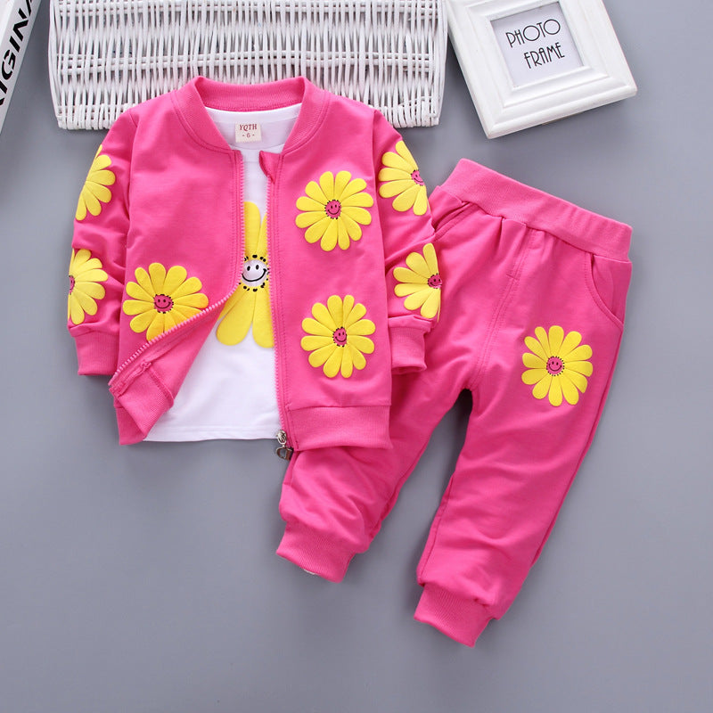 Flower 3 piece outfit