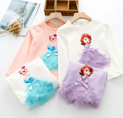 Frozen & Sofia adorable shirt