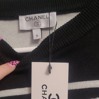 Premium Luxury Black and White Logo Sweater