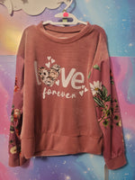LOVE FOREVER Girls Soft Two Piece Outfit size 10