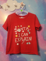 Santa I Can Explain Red Christmas Shirt
