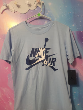 JORDAN Lake Blue Short Sleeve SIZE xl