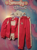 Fleece 3 Piece Cute Cat Outfit 4t