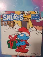 Smurfs Santa Building Blocks Set