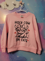 Holy Cow I'm Cute Premium Long Sleeve Shirt